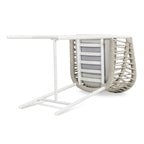 Tabourets de comptoir de terrasse Maiden 27 en corde tressée (lot de 2)