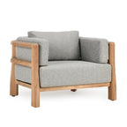 Chaise d'appoint d'extérieur en teck Aston Classic Home