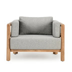 Chaise d'appoint d'extérieur en teck Aston Classic Home