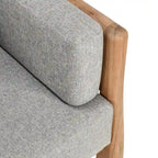 Chaise d'appoint d'extérieur en teck Aston Classic Home