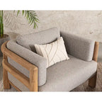 Chaise d'appoint d'extérieur en teck Aston Classic Home