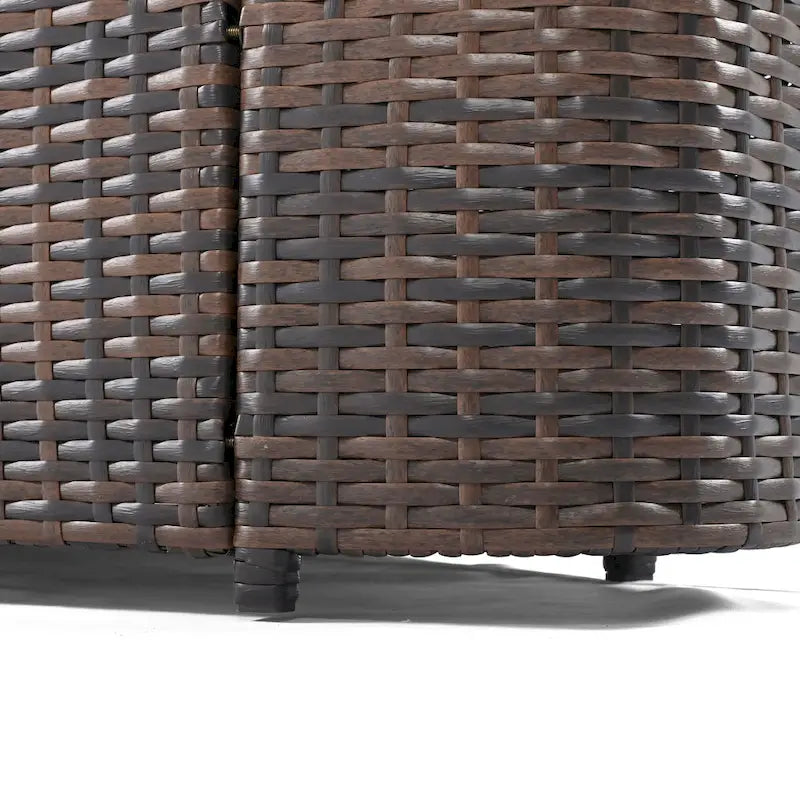 Ensemble de mobilier de jardin 6 pièces avec canapé