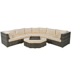 Ensemble de mobilier de jardin 6 pièces pour 6 personnes