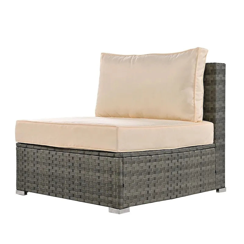 Ensemble de mobilier de jardin 6 pièces pour 6 personnes