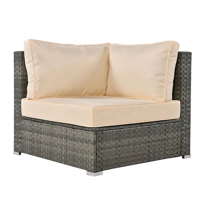 Ensemble de mobilier de jardin 6 pièces pour 6 personnes