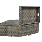 Ensemble de mobilier de jardin 6 pièces pour 6 personnes