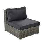 Ensemble de mobilier de jardin 6 pièces pour 6 personnes