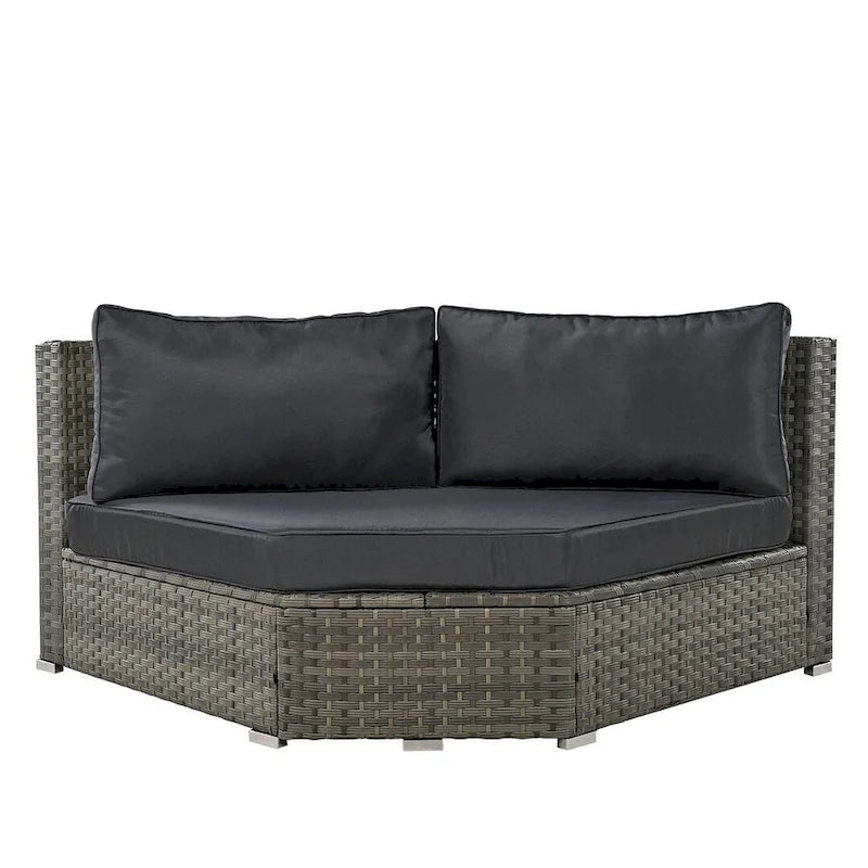 Ensemble de mobilier de jardin 6 pièces pour 6 personnes