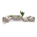 Ensemble de conversation Avalon Bay de 12 pièces