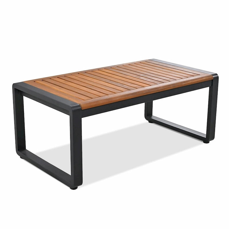 Ensemble de conversation avec canapé pour 5 personnes, mobilier d'extérieur avec coussins amovibles