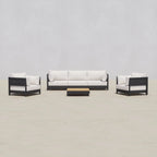 Ensemble de sièges multi-chaises Galway 6 pièces