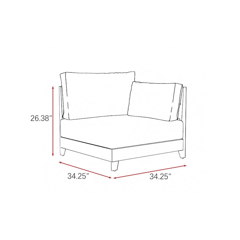 Ensemble de sièges multi-chaises Galway 6 pièces
