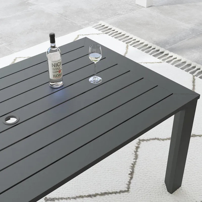 Table de salle à manger rectangulaire Grayton - 38 x 29 x 68
