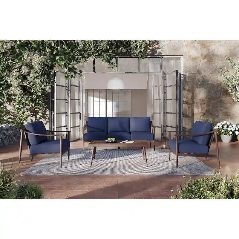 Ensemble de canapés de patio 4 pièces Moana New Classic Furniture
