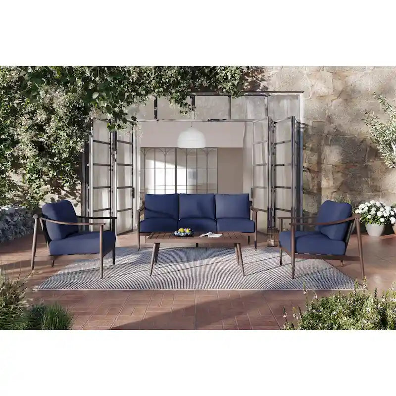 Ensemble de canapés de patio 4 pièces Moana New Classic Furniture