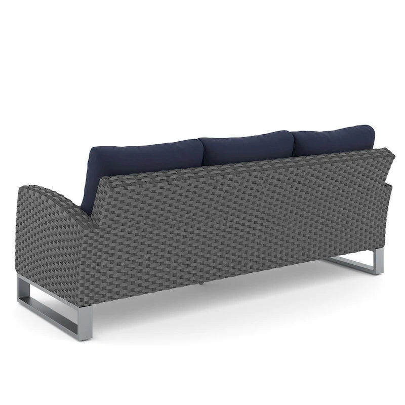 Ensemble de 2 meubles de patio Nouvelle classique Fidji : canapé et table basse