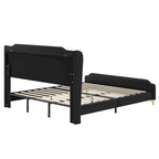 Lit rembourré moderne en cuir PU Uphou par Christopher Knight Home