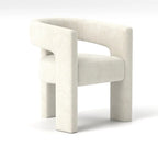 Chaise de salle à manger SEYNAR Modern Glam en velours, chaise d'appoint à dossier ouvert, lot de 6