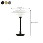 Lampe de table à LED à niveaux post-moderne HomeyFad avec alimentation intégrée