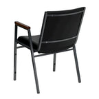 Chaise empilable robuste avec accoudoirs - 21P x 21L x 31H